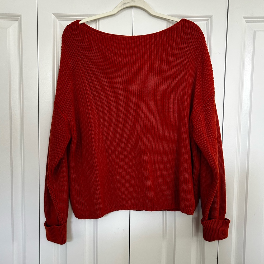 Burnt Orange French Connection Sweater